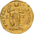 Visigoths, Solidus, 439-455, Gaul, in the nam of Valentinian III, Gold, S+
