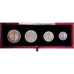 Grã-Bretanha, Edward VII, Maundy set, 1905, British Royal Mint, Prata, MS(63)