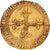 France, Charles VIII, Écu d'or au soleil, 1494, Paris, Gold, EF(40-45)
