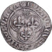 France, Louis XI, Blanc au Soleil, 1475, Saint Lô, Billon, EF(40-45)