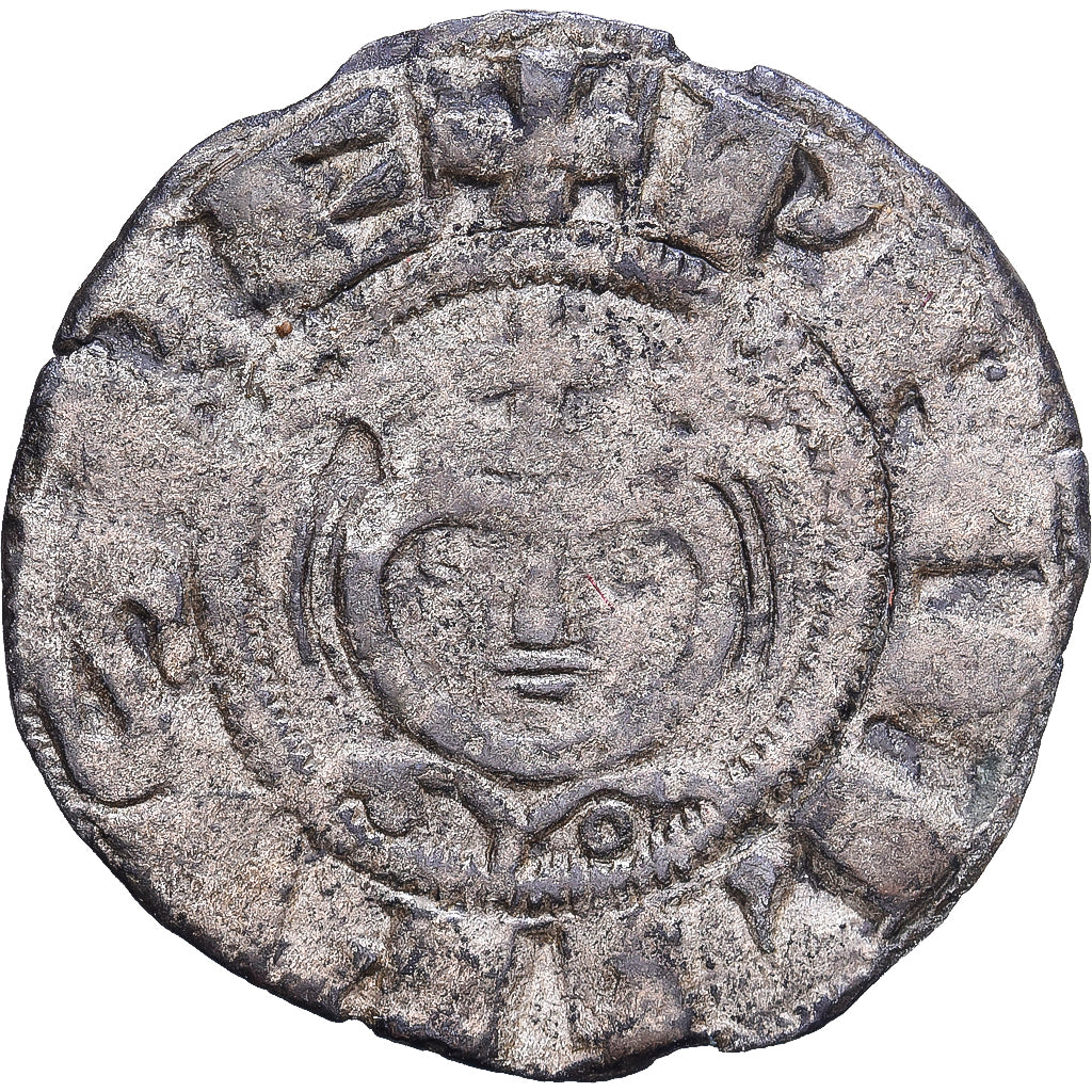 Frankreich, Philippe II Auguste, Denier, 1180-1201, Laon, Billon, S