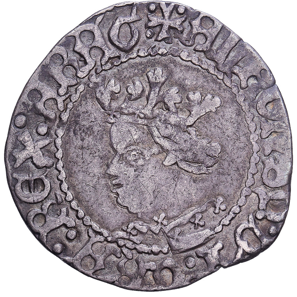 Principauté de Catalogne, Alphonse V, Gros, 1416-1458, Barcelona, Argent, TTB