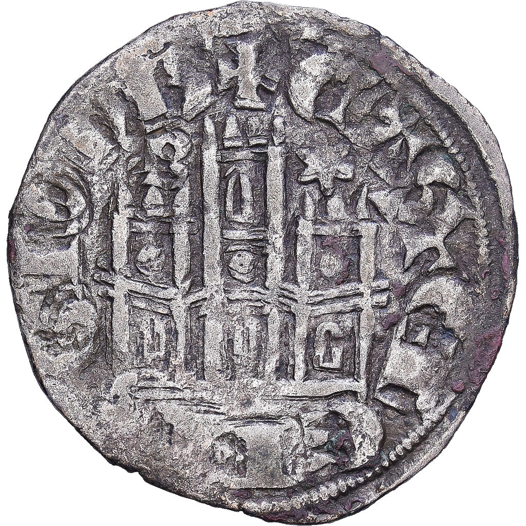 Spanien, Alfonso XI, Cornado, 1368-1379, Burgos, Silber, S+