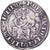 Francia, Robert d'Anjou, Carlin, ca. 1339, Avignon, Plata, BC+