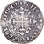 Francia, Robert d'Anjou, Carlin, ca. 1339, Avignon, Plata, BC+