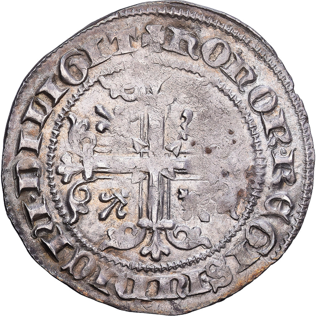 Kingdom of Naples, Robert d'Anjou, Carlin, ca. 1339, Naples, Prata, EF(40-45)