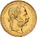 Austria, Franz Joseph I, 8 Florins-20 Francs, 1871, Vienna, Gold, EF(40-45)