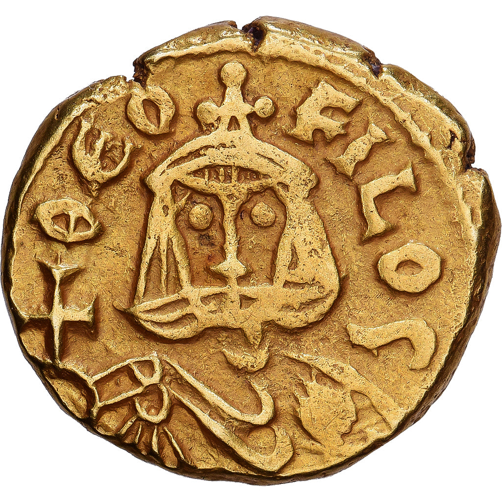 Byzantine Empire, Theophilus, Solidus, 829-831, Syracuse, Gold, EF(40-45)