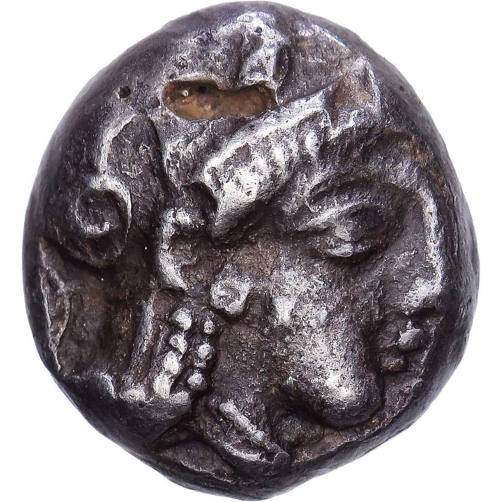 Attica, Diobol, 449-413 BC, Athens, Silver, VF(30-35)