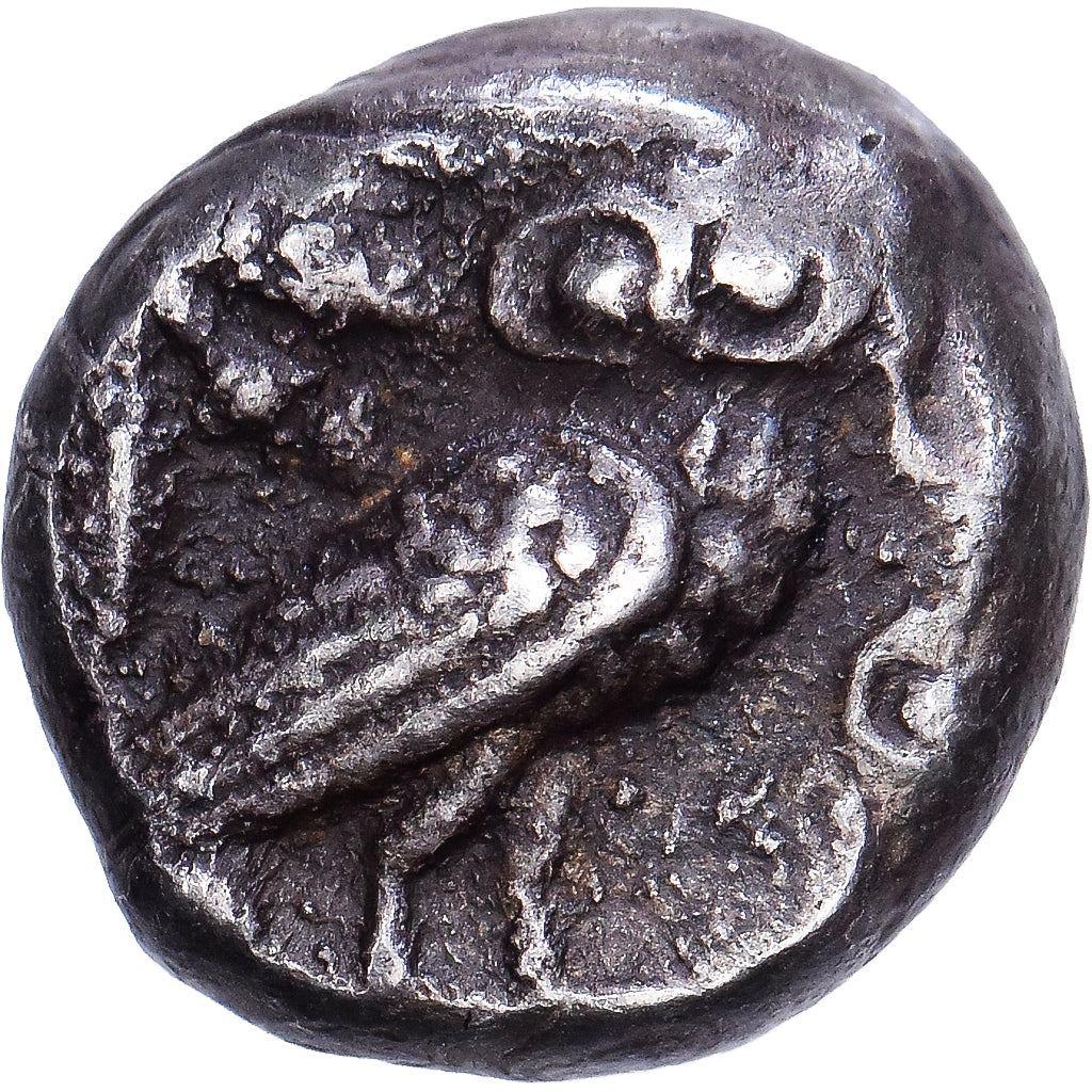 Attica, Diobol, 449-413 BC, Athens, Silver, VF(30-35)