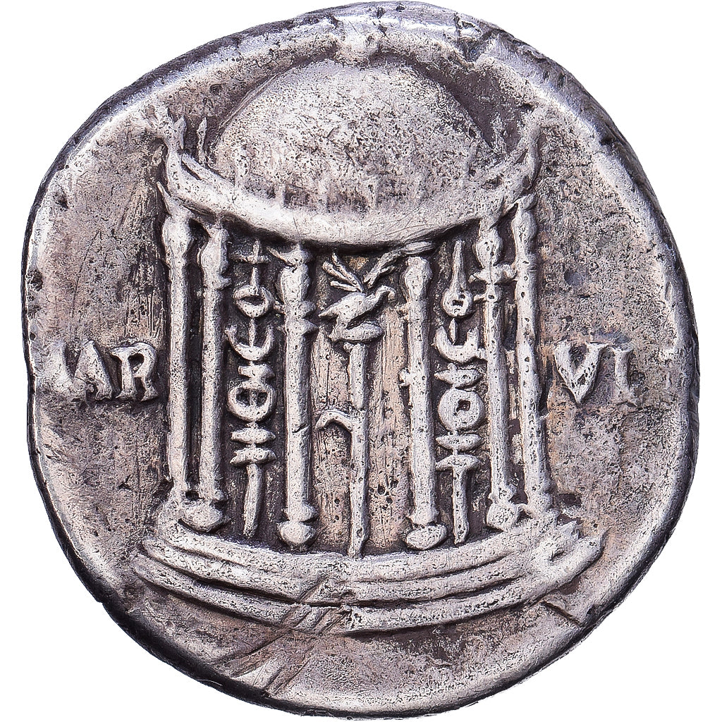 Roman Empire, Augustus, Denier, ca. 18 BC, Rome, Silver, EF(40-45)