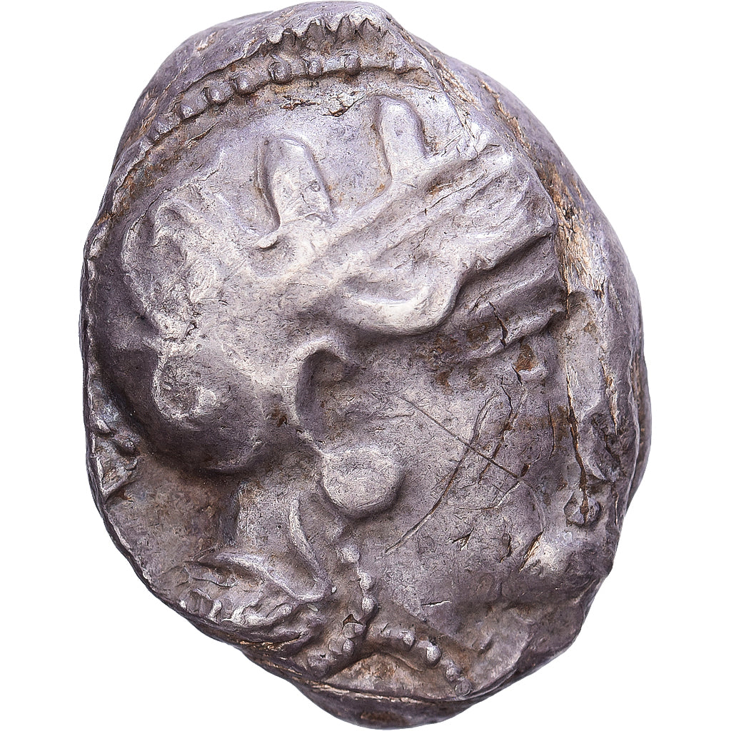 Attica, Tetradrachm, ca. 454-404 BC, Athens, Silber, S+