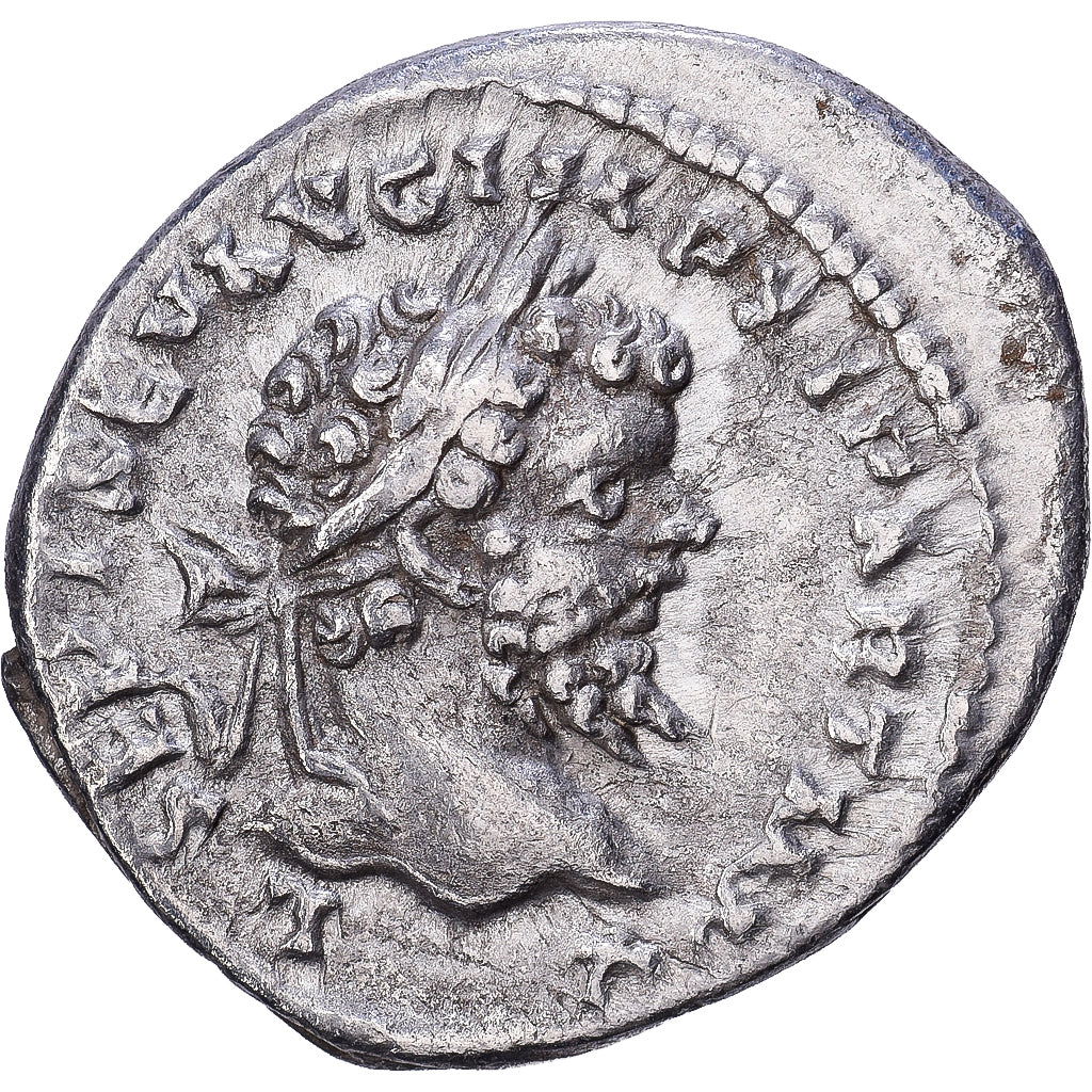 Roman Empire, Septimius Severus, Denier, 198-202, Rome, Srebro, AU(50-53)