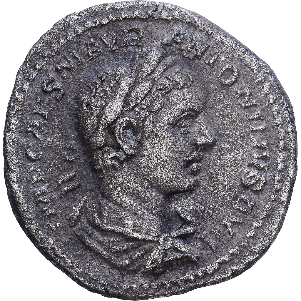 Roman Empire, Elagabal, Denarius, 218, Rome, Zilver, PR
