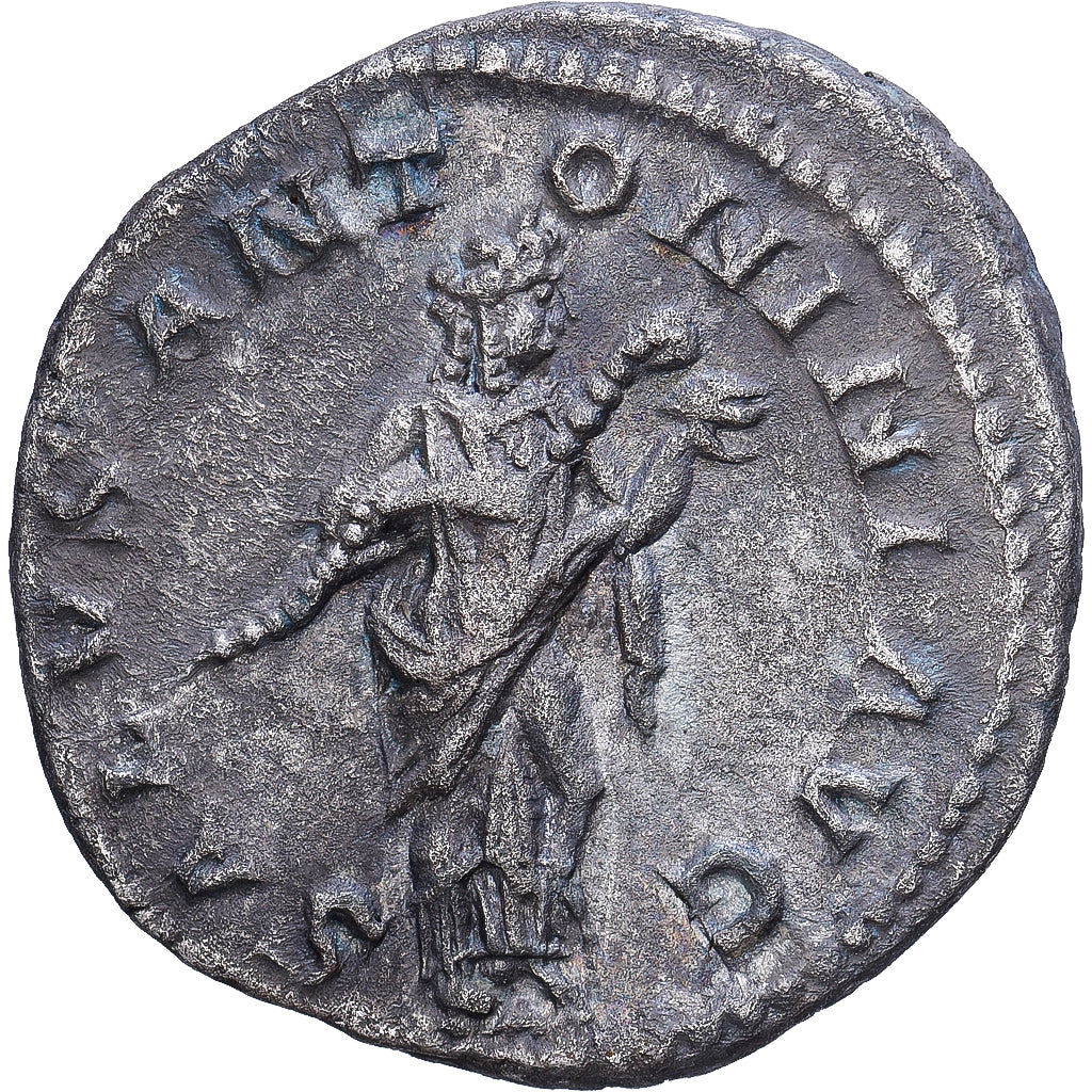 Roman Empire, Elagabal, Denarius, 218, Rome, Zilver, PR