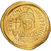 Byzantine Empire, Justinian I, Solidus, 542-565, Constantinople, Gold, SS