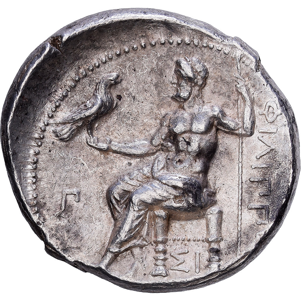 Phoenicia, Philip III, Tetradrachm, 318-317 BC, Sidon, Silber, VZ