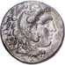 Pamphylia, Alexandre III le Grand, Tetradrachm, 325-323 BC, Side, Silber, S+