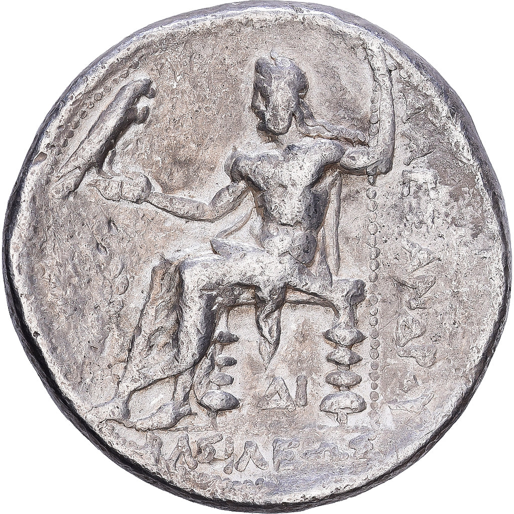 Pamphylia, Alexandre III le Grand, Tetradrachm, 325-323 BC, Side, Silber, S+
