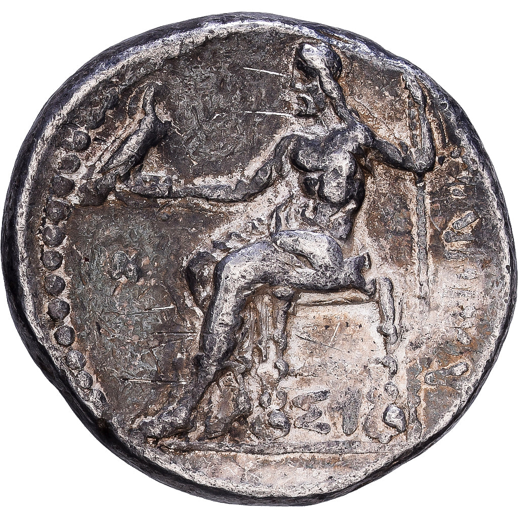 Phoenicia, Philip III, Tetradrachm, 321-320 BC, Sidon, Silver, EF(40-45)