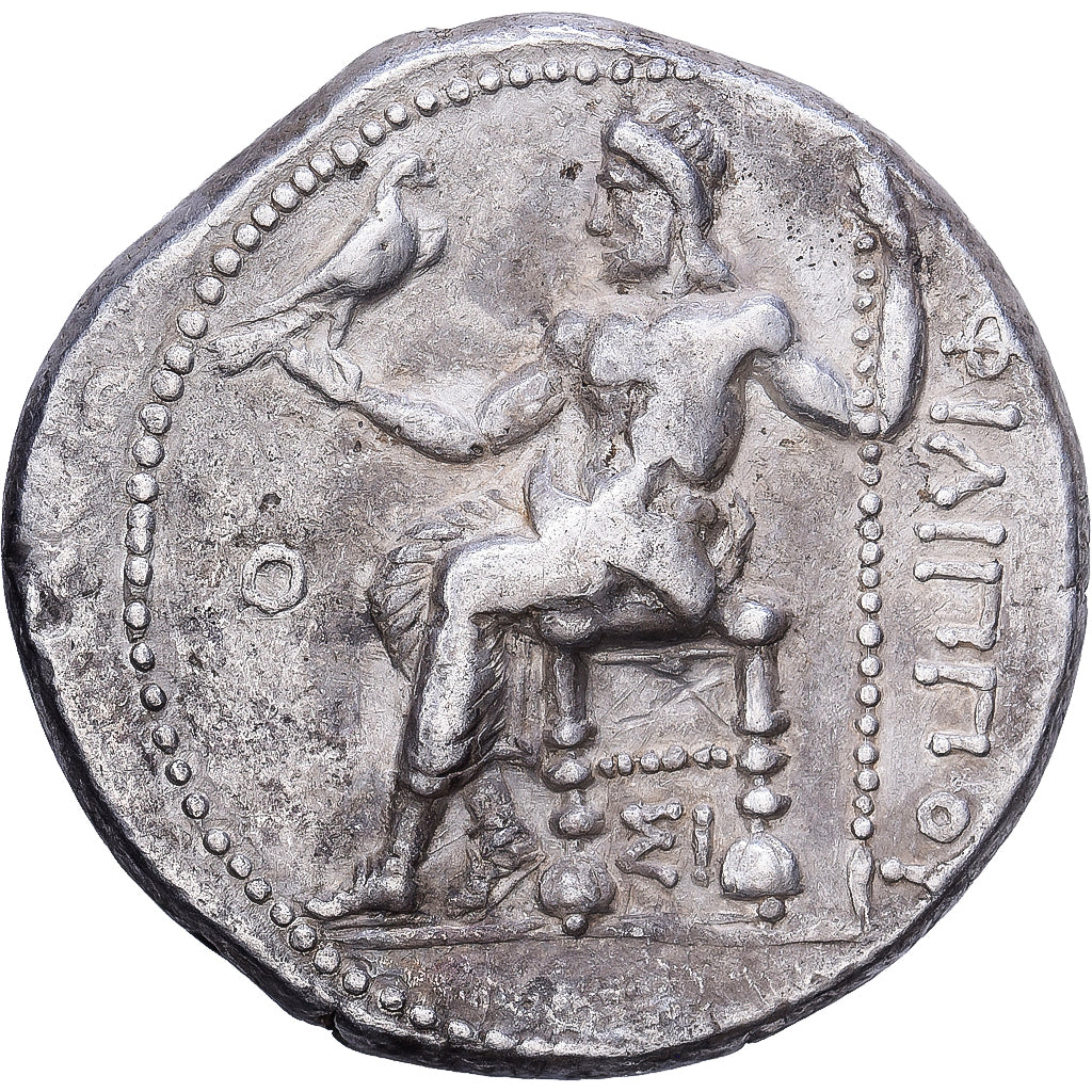 Phoenicia, Philip III, Tetradrachm, 319-318 BC, Sidon, Silver, EF(40-45)