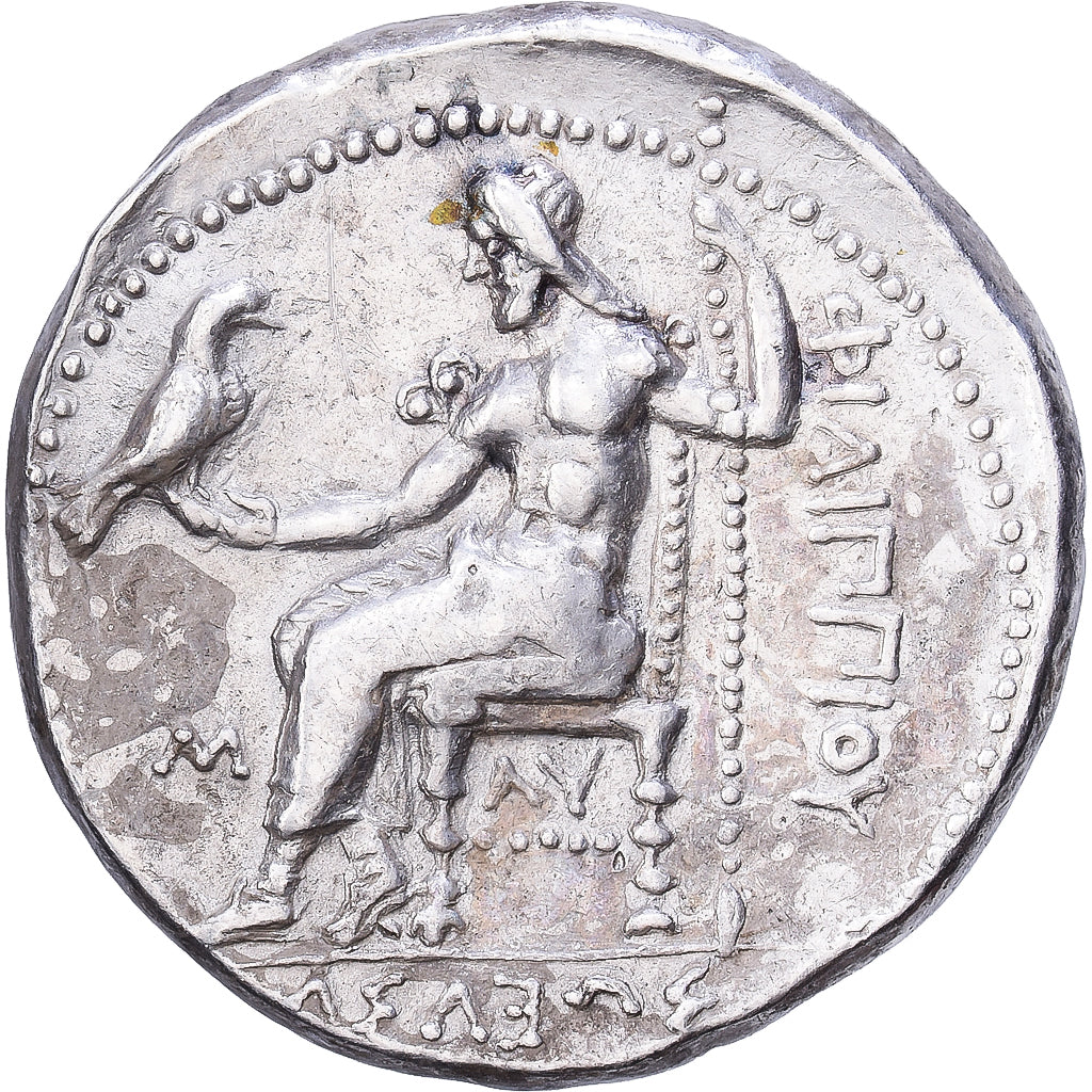 Babylonia, Philip III, Tetradrachm, ca. 323-317 BC, Babylon, Silver, EF(40-45)