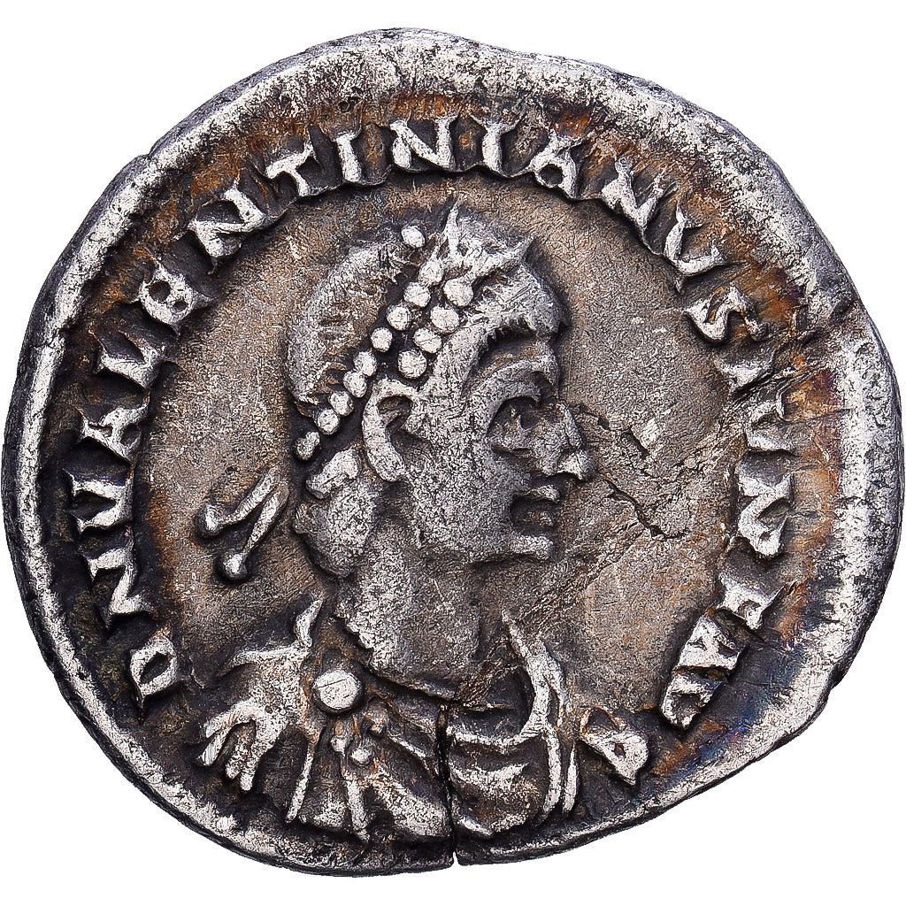Roman Empire, Valentinian II, Siliqua, 375-383, Treveri, EF(40-45)