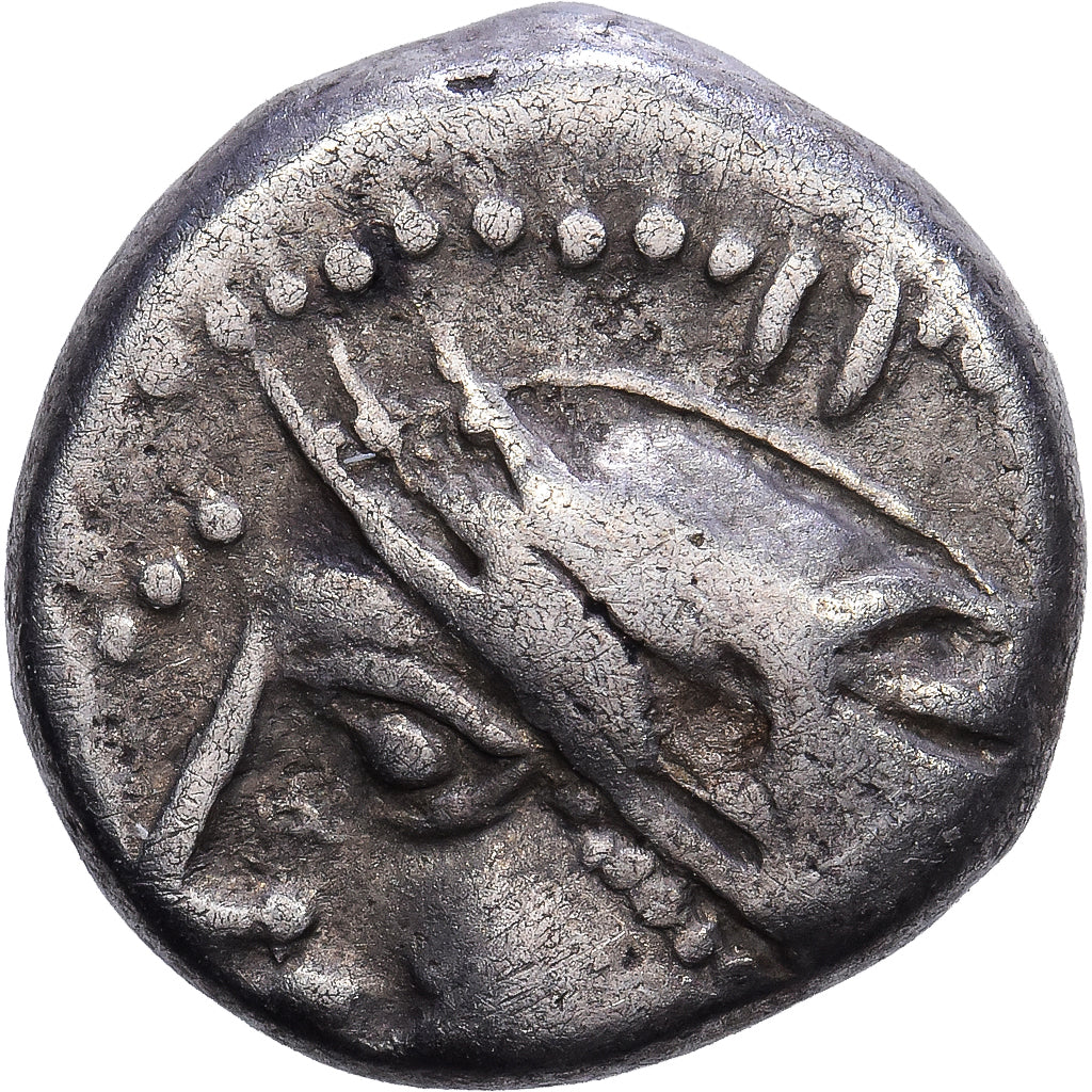 Gaul, Lingones, Denier KALETEDOY, 80-50 BC, Plata, BC+