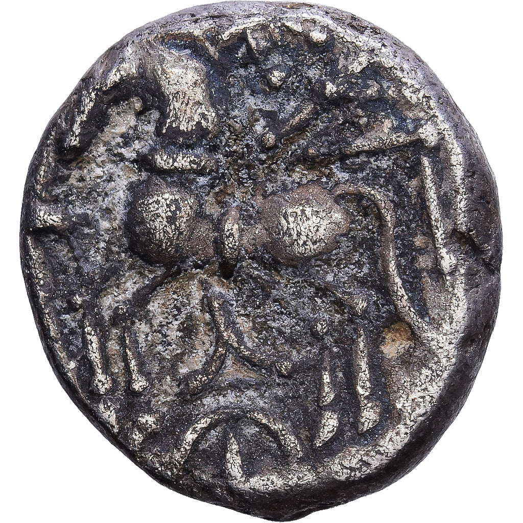 Gaul, Lingones, Denier KALETEDOY, 80-50 BC, Argento, MB+