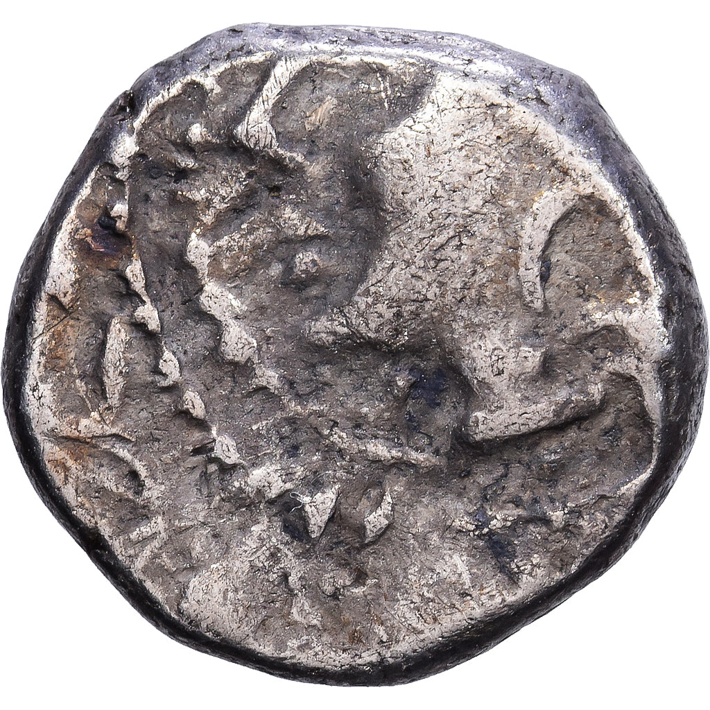 Gaul, Lingones, Denier KALETEDOY, 80-50 BC, Plata, BC+