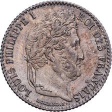 Frankrijk, 1/4 Franc, Louis-Philippe, 1836, Rouen, Zilver, PR, KM:740.2