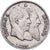 Belgia, Leopold II, Franc, 1880, Brussels, Srebro, EF(40-45), KM:38