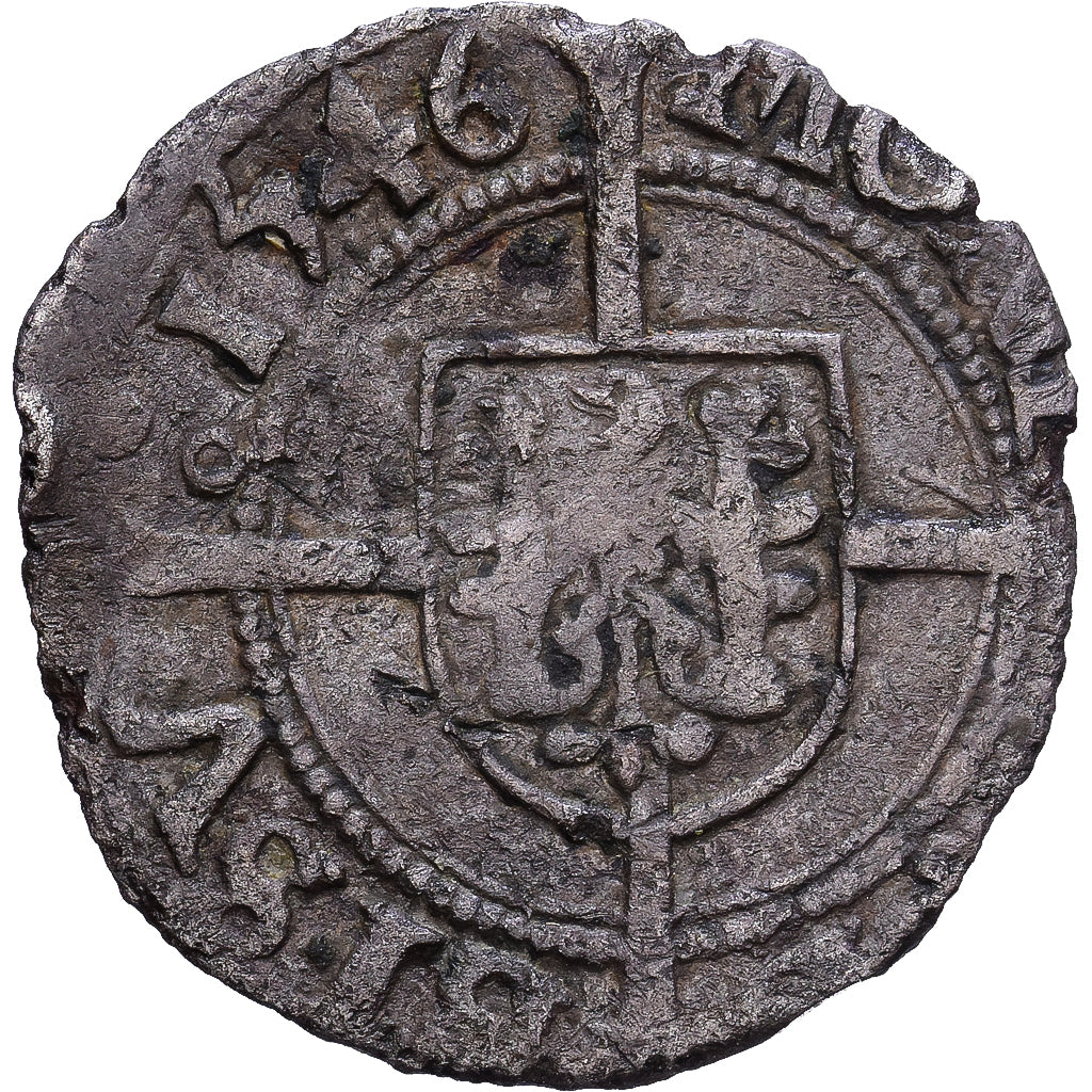 Frankrijk, 1/2 Carolus, 1546, Besançon, Zilver, FR+