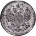 Russia, Nicholas II, 5 Kopeks, 1871, Saint Petersburg, Srebro, AU(50-53)