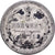 Rusia, Nicholas II, 5 Kopeks, 1871, Saint Petersburg, Plata, MBC+, KM:19a.1