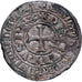 France, Philippe IV le Bel, Gros tournois à l'O long, ca. 1298, Argent, TTB