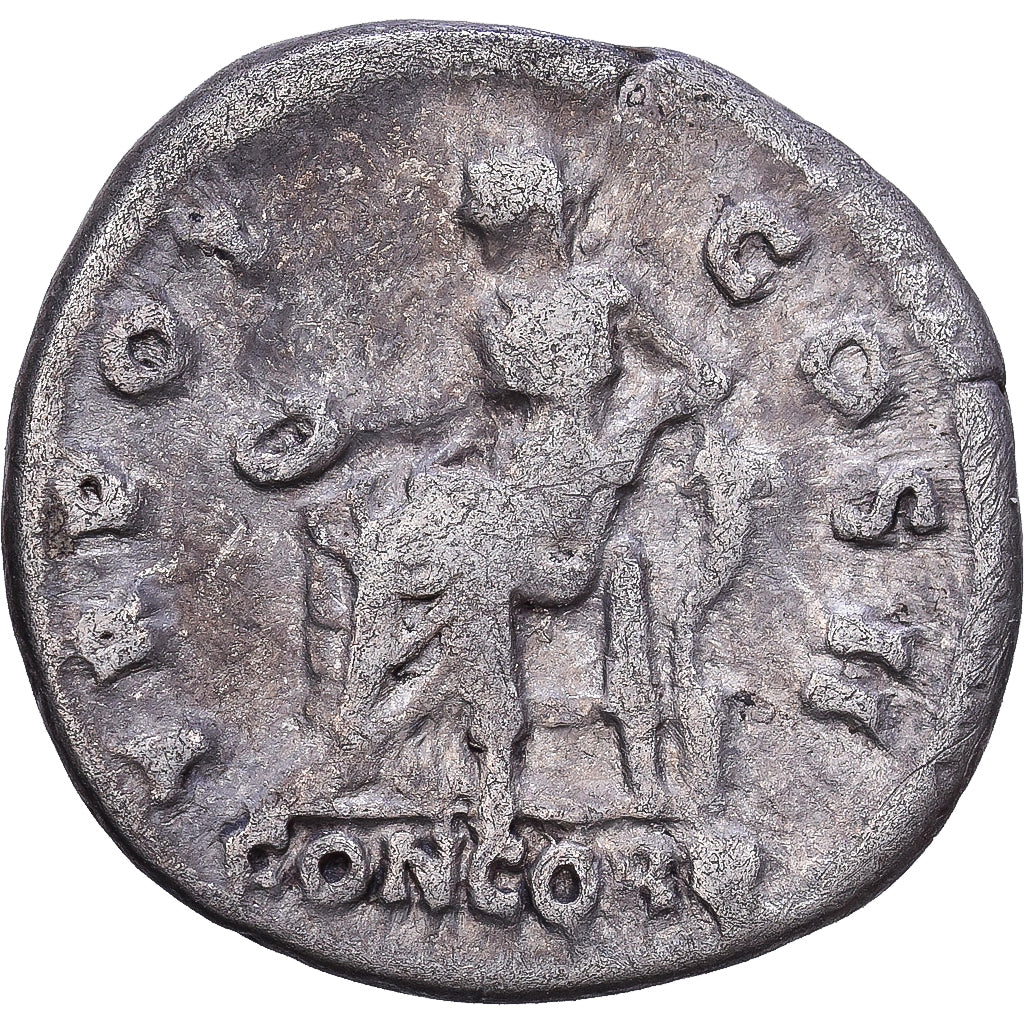 Roman Empire, Aelius Caesar, Denarius, 137, Rome, Prata, VF(30-35)