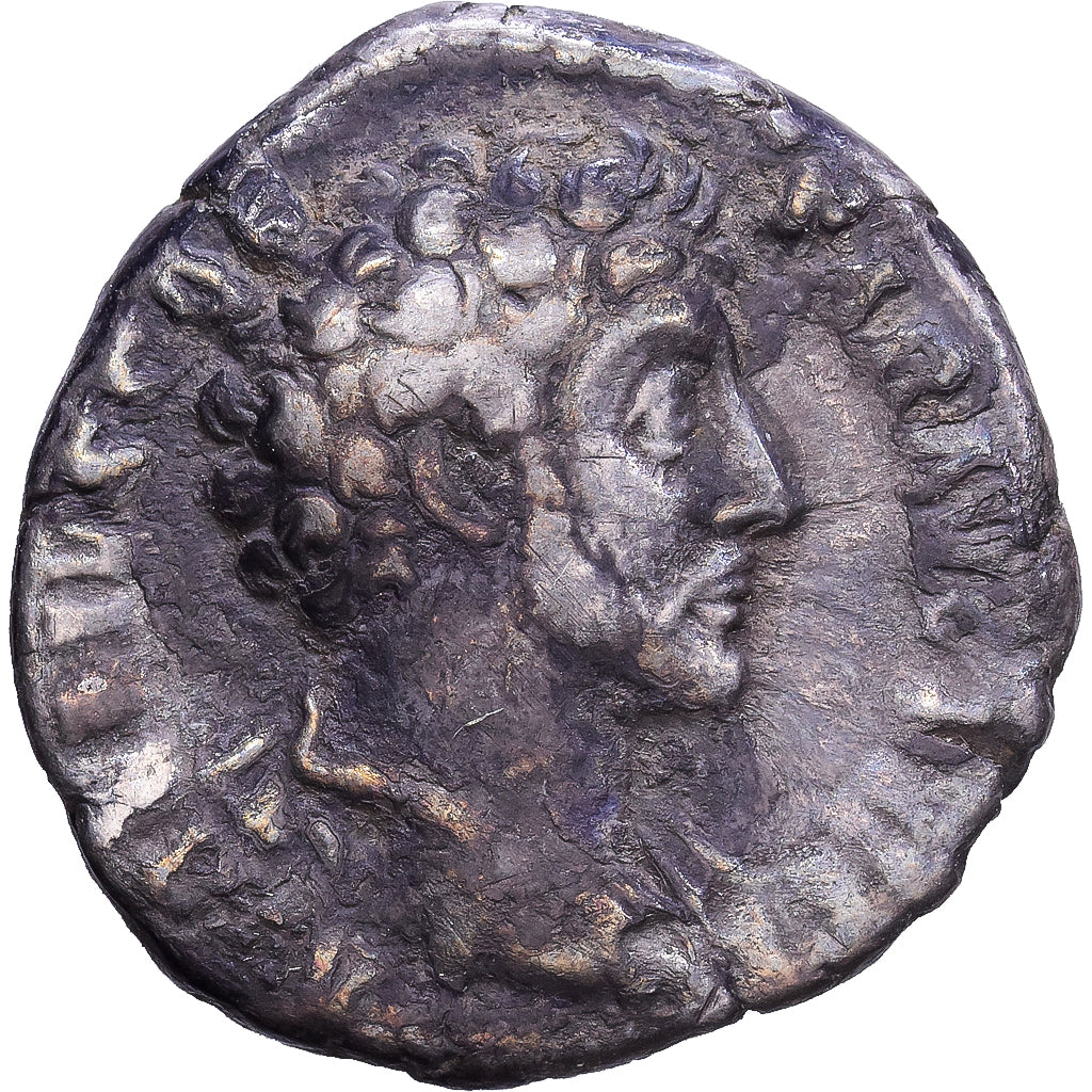 Roman Empire, Marc Aurèle, Denier, 154-155, Rome, Argent, TB
