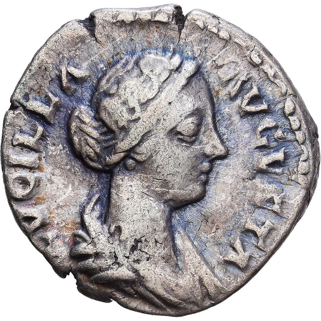 Roman Empire, Lucilla, Denarius, 164-169, Rome, Plata, BC+