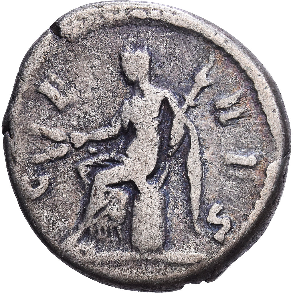 Roman Empire, Faustina II, Denarius, 161-164, Rome, Zilver, FR+
