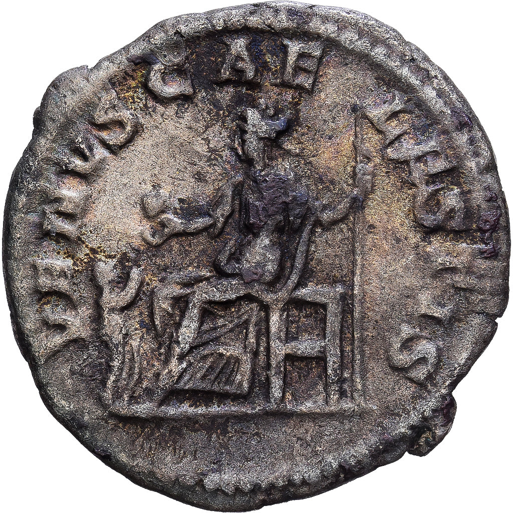 Roman Empire, Julia Soaemias, Denarius, 219, Rome, Argento, BB