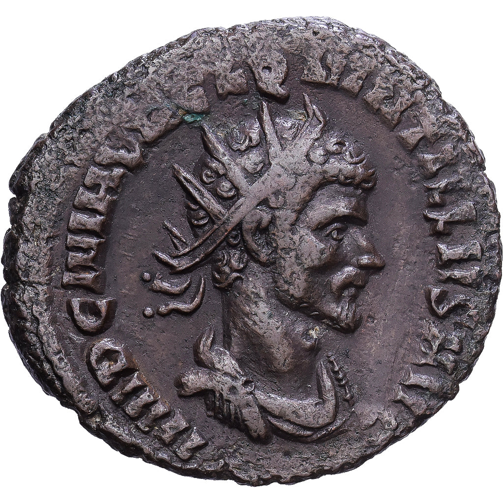 Roman Empire, Quintillus, Antoninianus, 270, Rome, Bilon, EF(40-45)