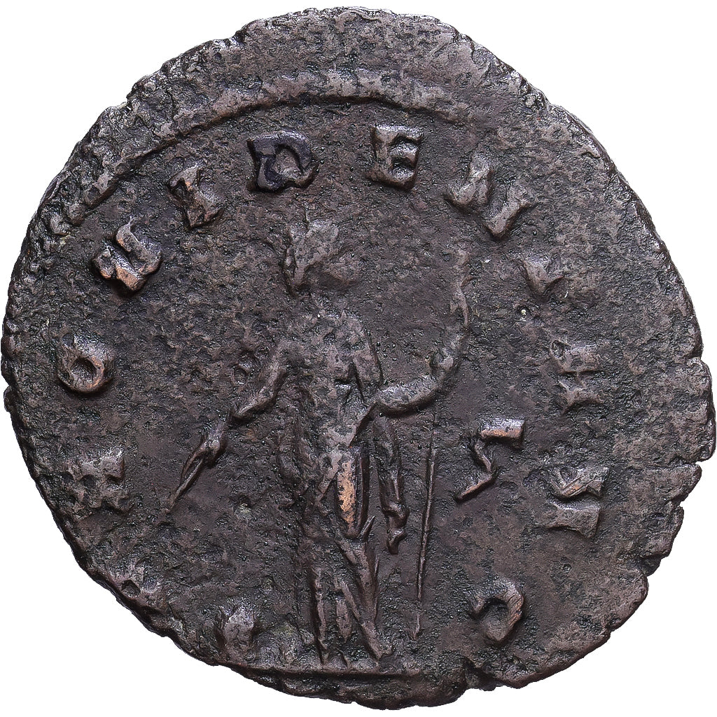 Roman Empire, Quintillus, Antoninianus, 270, Rome, Bilon, EF(40-45)