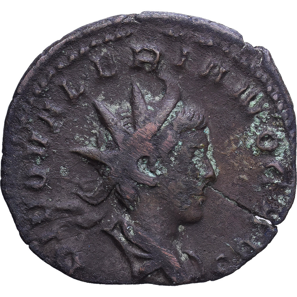 Roman Empire, Valerian II, Antoninianus, 259-260, Trier, Biglione, MB
