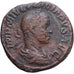 Roman Empire, Philip II, Sestertius, 249, Rome, Bronze, EF(40-45)