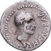 Roman Republic, Domitius Ahenobarbus, Denarius, 41 BC, Military mint, Plata, BC+