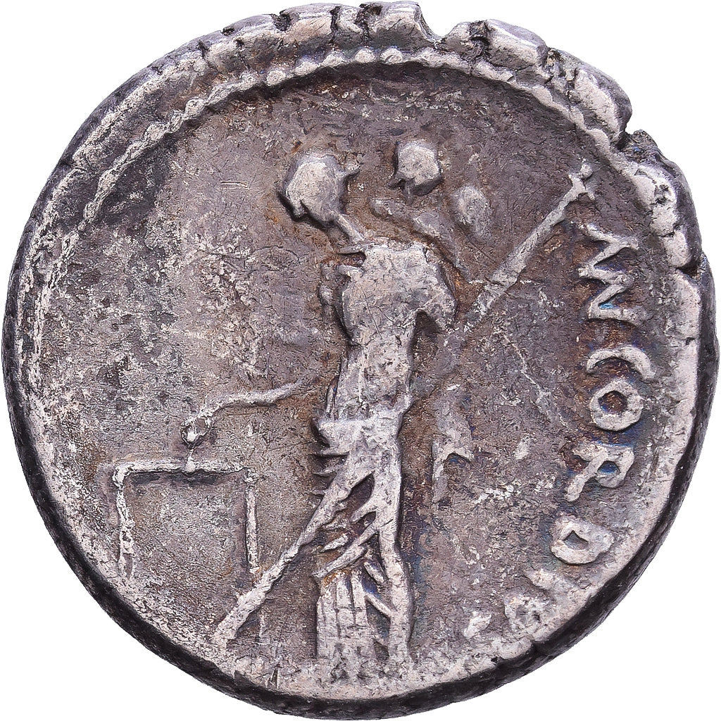 Roman Republic, Cordia, Denarius, 46 BC, Rome, Srebro, EF(40-45)
