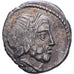 Roman Republic, Rubria, Denarius, 87 BC, Rome, Silber, SS