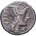 Roman Republic, Porcia, Denarius, 125 BC, Rome, Zilver, ZF