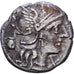 Roman Republic, Pompeia, Denarius, 137 BC, Rome, Silver, EF(40-45)